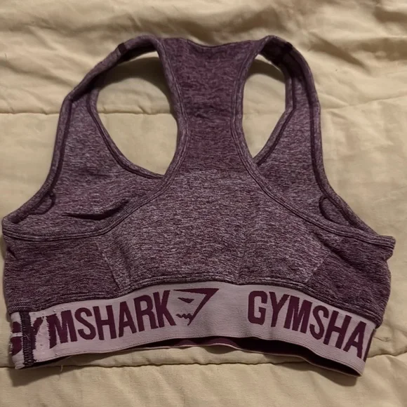 Gymshark Women's Purple Sports Bra - Picture 2 of 2